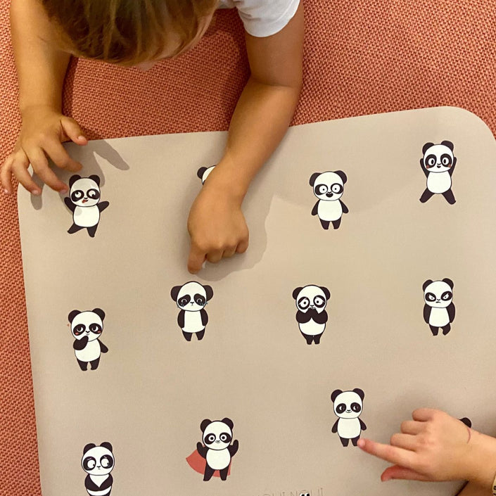 Noui Noui placemat XL Panda mood b