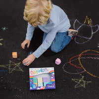 OOLY Chalk-O-Rama block sidewalk chalk 12 stks 3 jr+3