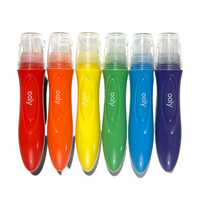 OOLY Squeezable paint brushes 6 stks / 3 jr+2