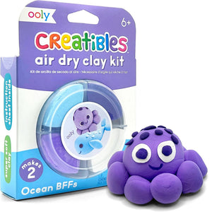 OOLY creatibles set Ocean BFFs 6 jr+