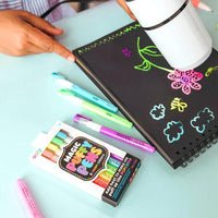 OOLY magic NEON puffy pennen 6 stks 3 jr