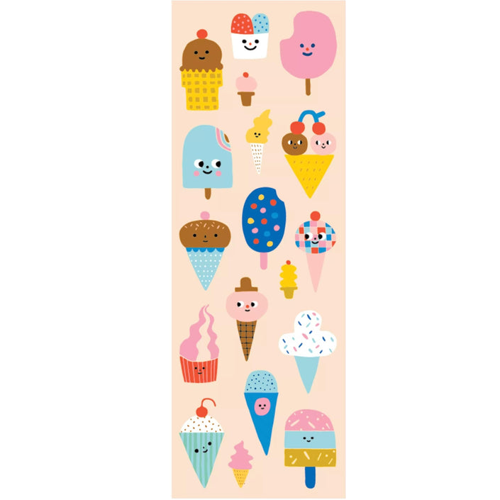 OOLY stickiville glitterstickers Ice cream
