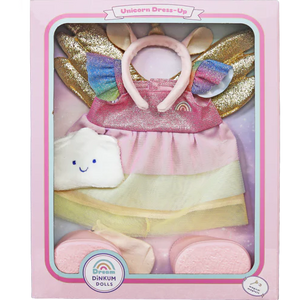 Olli Ella Dinkum Doll Unicorn outfit set 3 jr+
