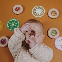 Petit Boum sensorische donut watermeloen 6 mnd +PBSDWATc