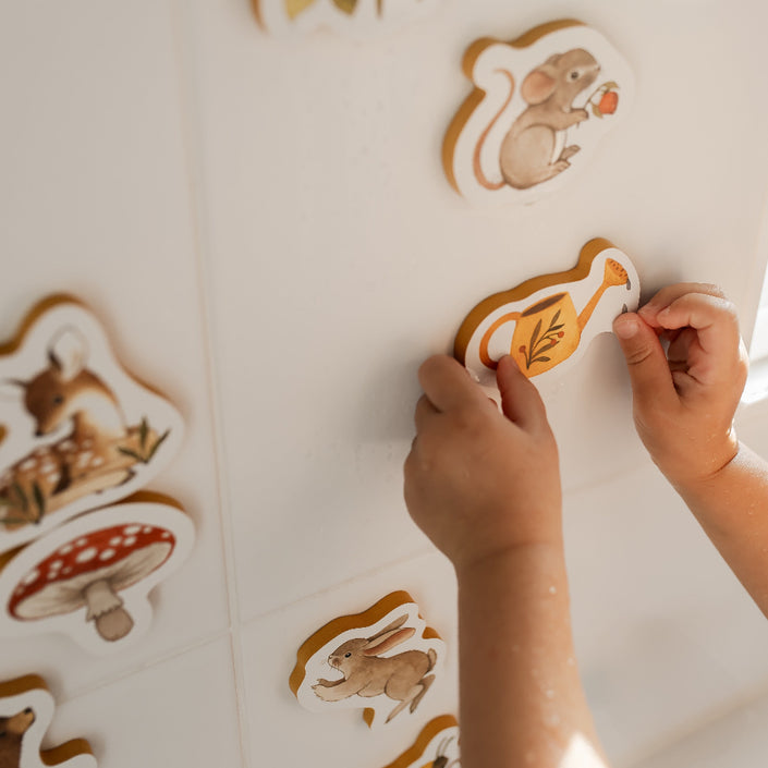 Petit Monkey badpuzzel bear and friends 1 jr+PMBT4-Rd