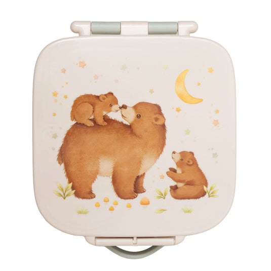 Petit Monkey bento lunchbox BearLB56B-R