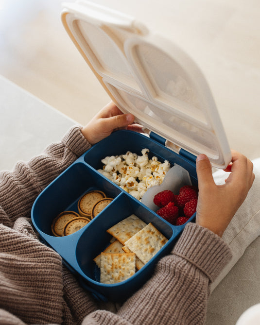 Petit Monkey bento lunchbox WhaleLB57B-R