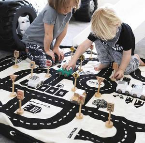 Play & Go opbergzak en speelkleed roadmap