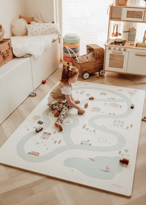 Play & Go speelmat village 180 x 120 cm