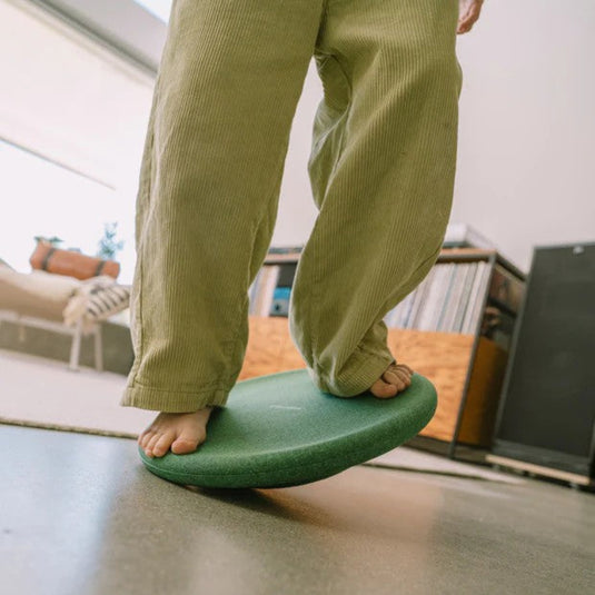 Stapelstein balance board donkergroen110920d