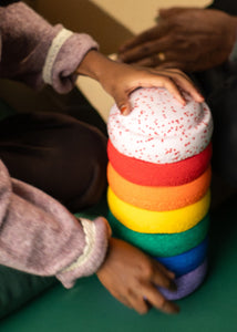 Stapelstein blush special original mini rainbow classic