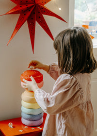 Stapelstein blush special original mini rainbow pastel