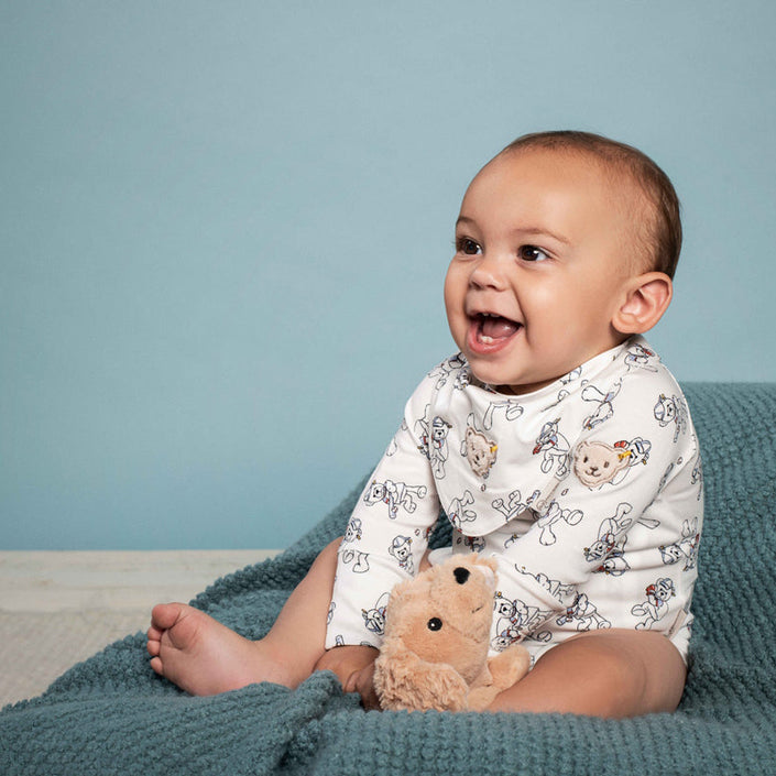 Steiff knuffel hondje floppy Lumpi 20 cm lichtbruin 4001505242595 e