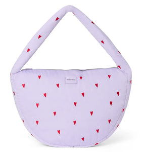 Studio Noos Puffy Cross Body bag purple hearts 6151906043029 a