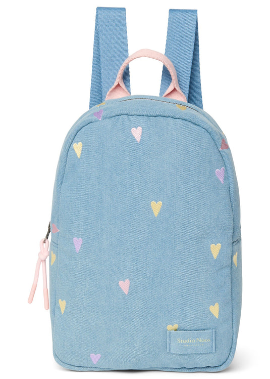 Studio Noos denim rugzak mini hearts 6153324650612