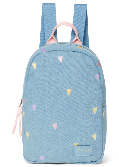 Studio Noos denim rugzak mini hearts 6153324650612