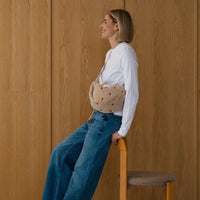 Studio Noos fanny pack ecru hearts teddy 6096702391335 b