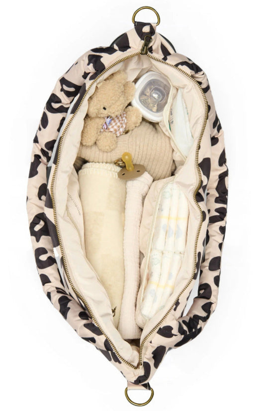 Studio Noos puffy diaper bag Holy Cowholycowpuffymombag2.0