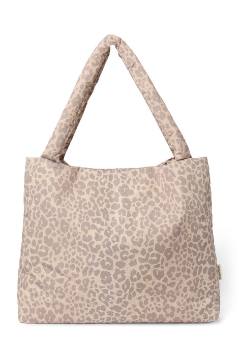 Studio Noos puffy mom bag beige leopard 6151906151151 a
