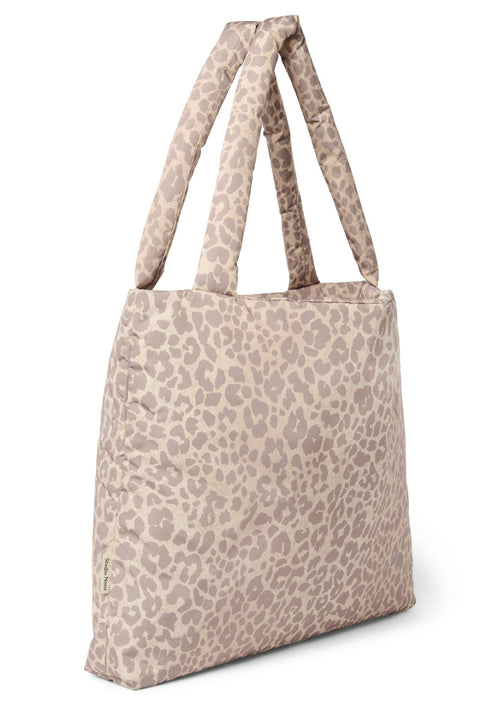 Studio Noos puffy mom bag beige leopard 6151906151151 b