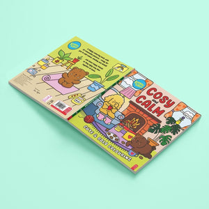 Sunny Vibes Cosy & Calm Cute & Bold Colouring Book