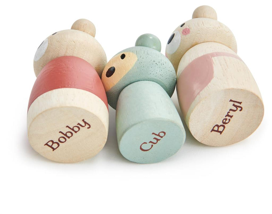 Tender Leaf Toys Familie Beer 3jr+