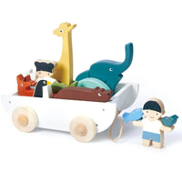Tender Leaf Toys vriendschapsboot 3jr+