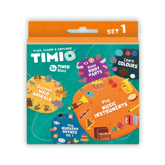 Timio audio-en muziekspeler disc pack set 1  2 jr+
