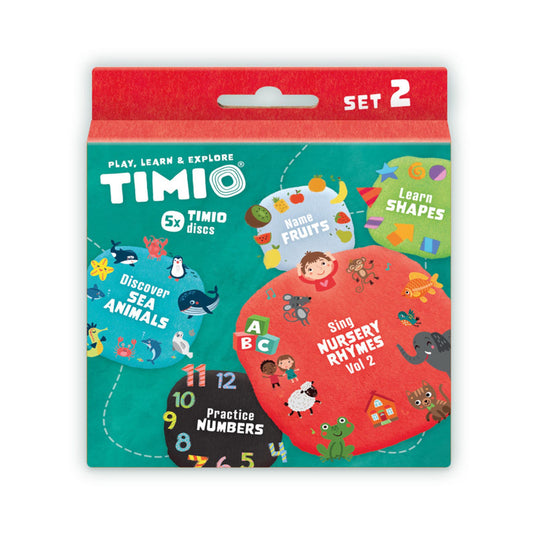 Timio audio-en muziekspeler disc pack set 2  2 jr+