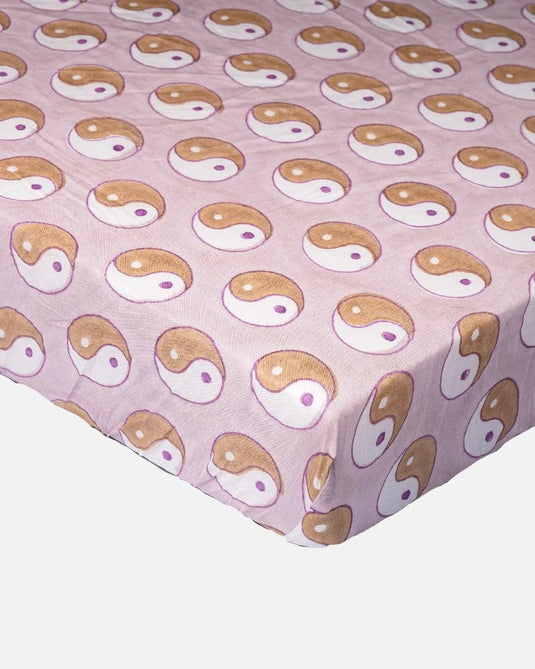 Unknown Stories hoeslaken Yin Yang lavender 60 x 120