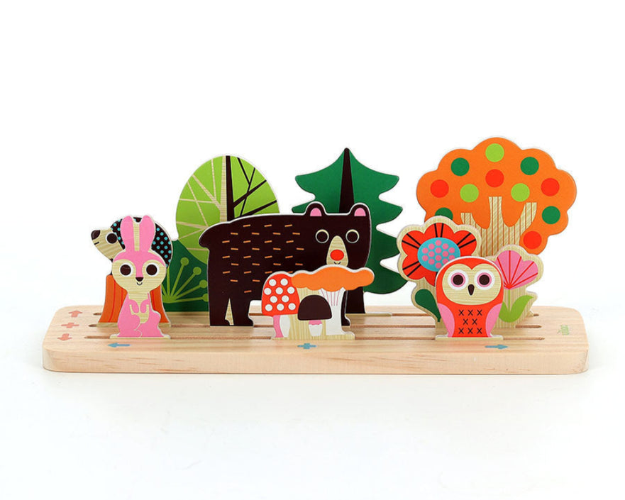 VILAC logica spel Bouw het bos 3 jr+