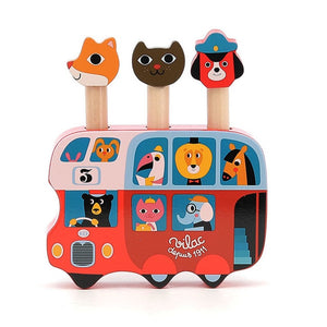 VILAC pop-up bus dieren 18 m+