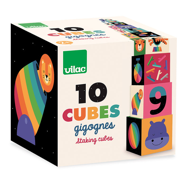 VILAC stapeltoren regenboog 1 jr+