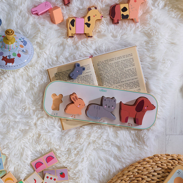 VILAC telpuzzel dieren 18 mnd+