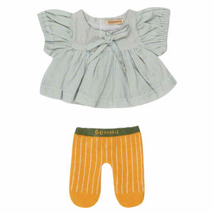 We are gommu look 6 stripes blue sand