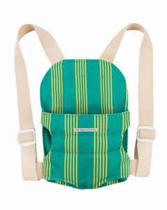 We are gommu poppendraagzak striped 3 jr+