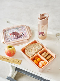 Petit Monkey drinkfles humming bear linen