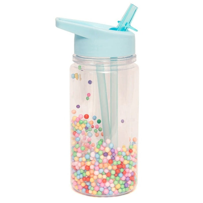 Petit Monkey drinkfles macaron popsicles aqua blue