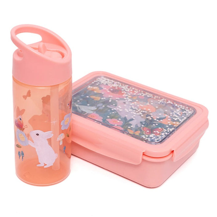 Petit Monkey drinkfles bunny melba pink