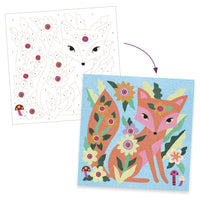 DJECO gekleurd zand glow in the dark Garden 5-8 jr+