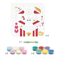 DJECO gekleurd zand glow in the dark Sea 5-8 jr+