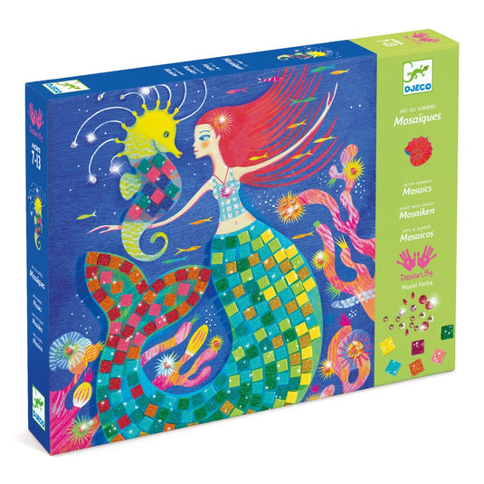 DJECO glitter mozaiek zeemeermin DJ09423
