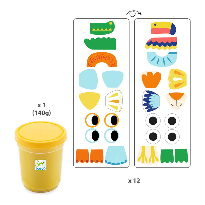 DJECO klei Myplasti Animales 18 mnd+