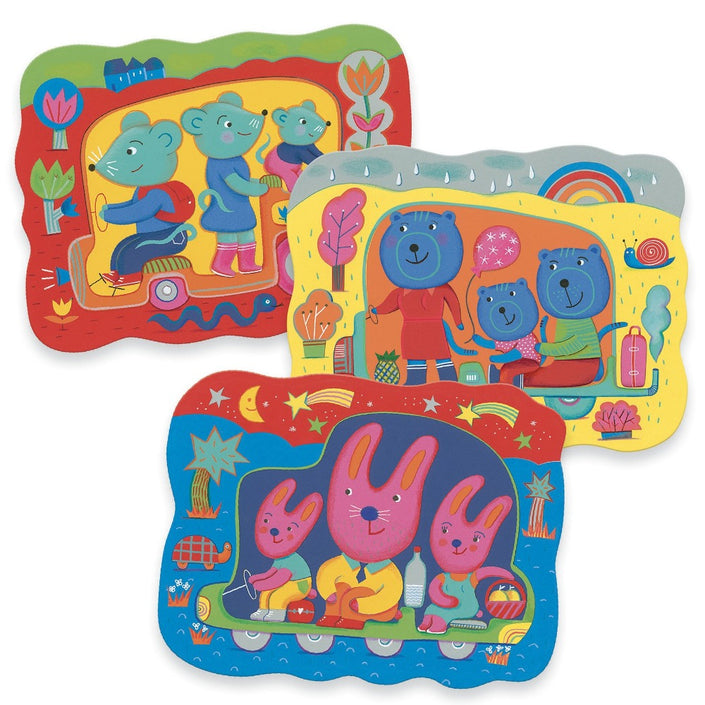 DJECO magisch kleuren hidden on the road 18 mnd+