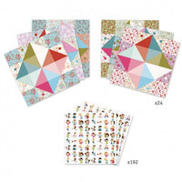 DJECO origami zoutvaatjes sweet 24 stks