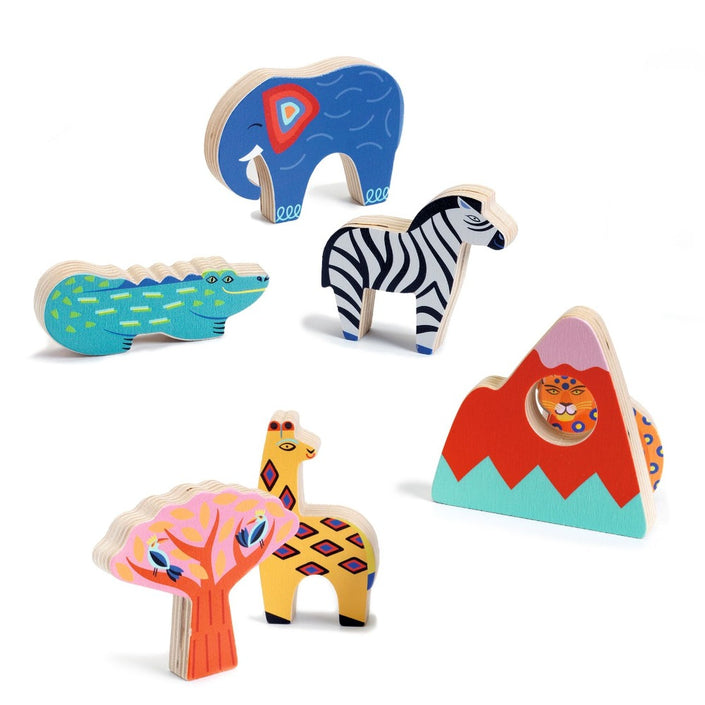 DJECO puzzel Savana Story 12 mnd+