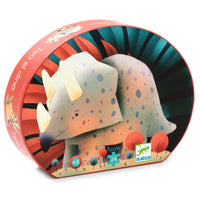 DJECO puzzel Teo de dino 3 jr / 24 stks