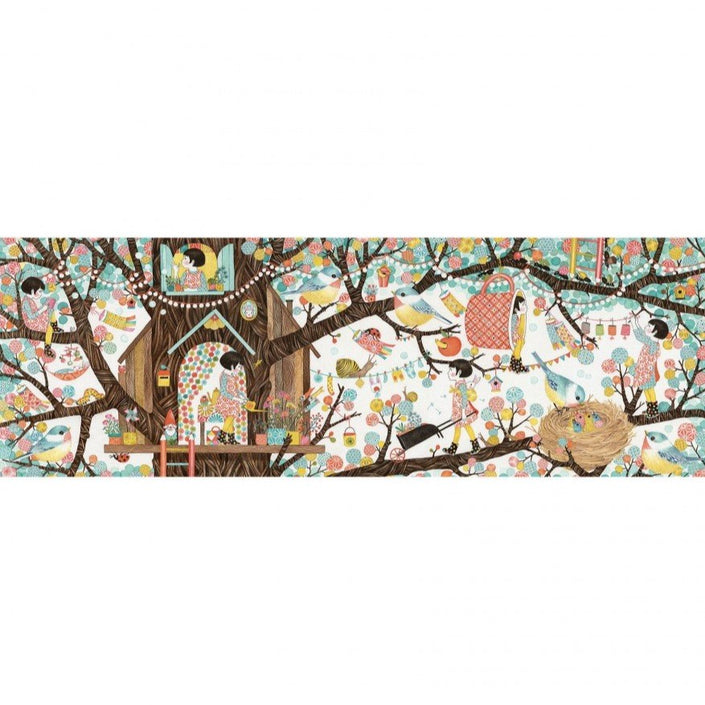 DJECO puzzel Tree house 6 jr+/ 200 stks