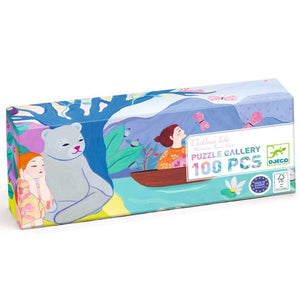 DJECO puzzel children's lake 5 jr+/ 100 stks