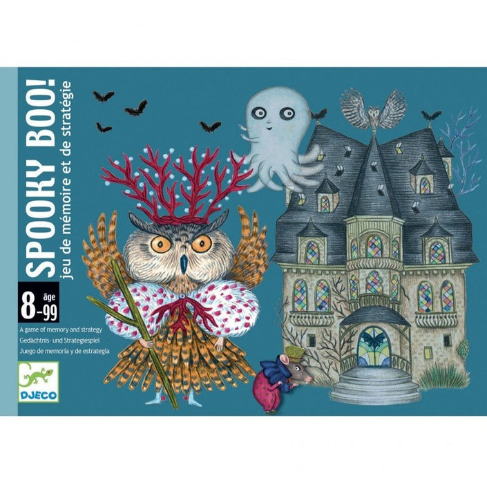 DJECO kaartspel Spooky boo 8 jr+